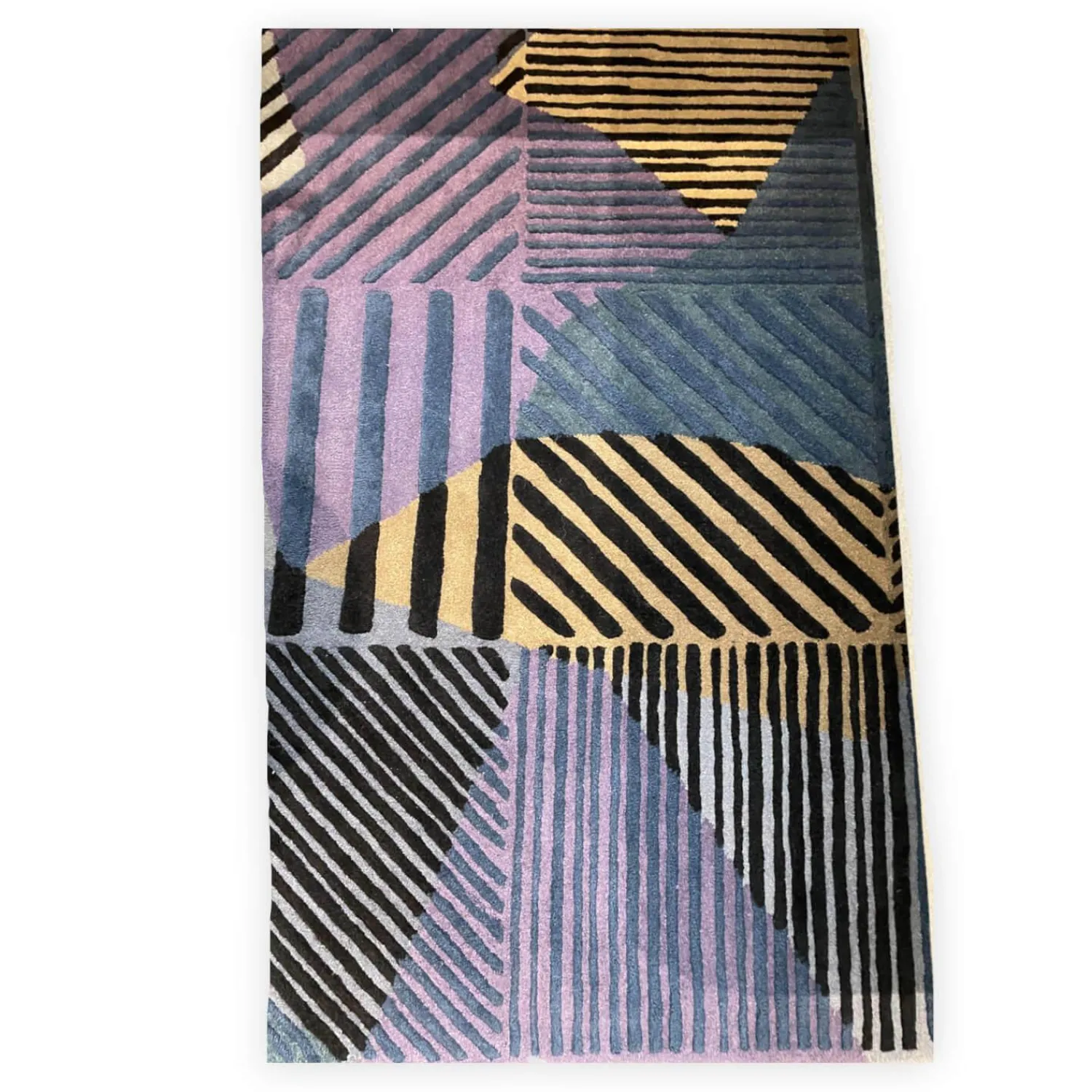 Toulemonde Bochart Teppiche|Teppich Prisme Nuit 200 x 300 Handgetufted 100% Wolle