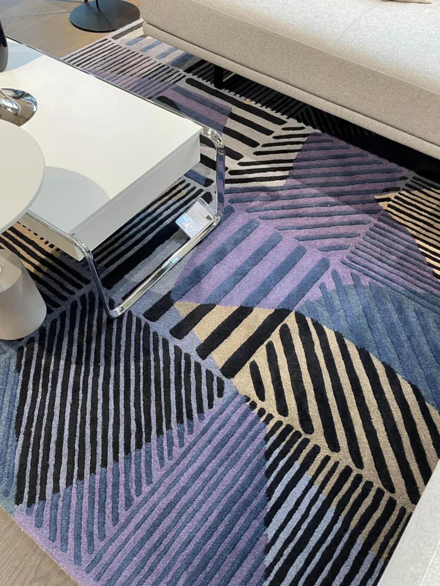 Toulemonde Bochart Teppiche|Teppich Prisme Nuit 200 x 300 Handgetufted 100% Wolle