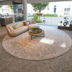 Giorgetti Teppiche|Teppich Sartoria Stoff D002 Grau