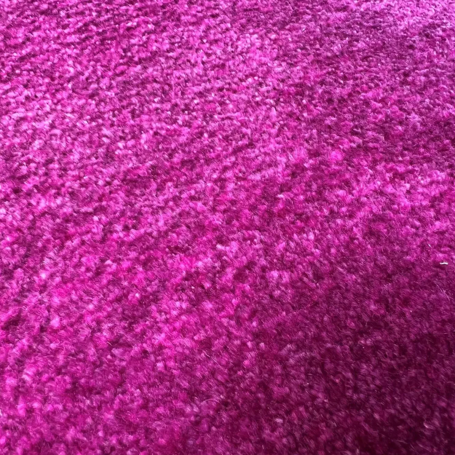 Kymo Teppiche|Teppich The Finest Mohair Wolle Dark Purple Violett 200x200