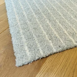 Kasthall Teppiche|Teppich Täppa 501 January Grau Weiß Handgetuftet