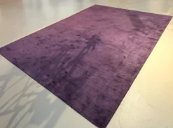 Eigene Herstellung Teppiche|Teppich Vime OP 02 Violett Handtuft Patium