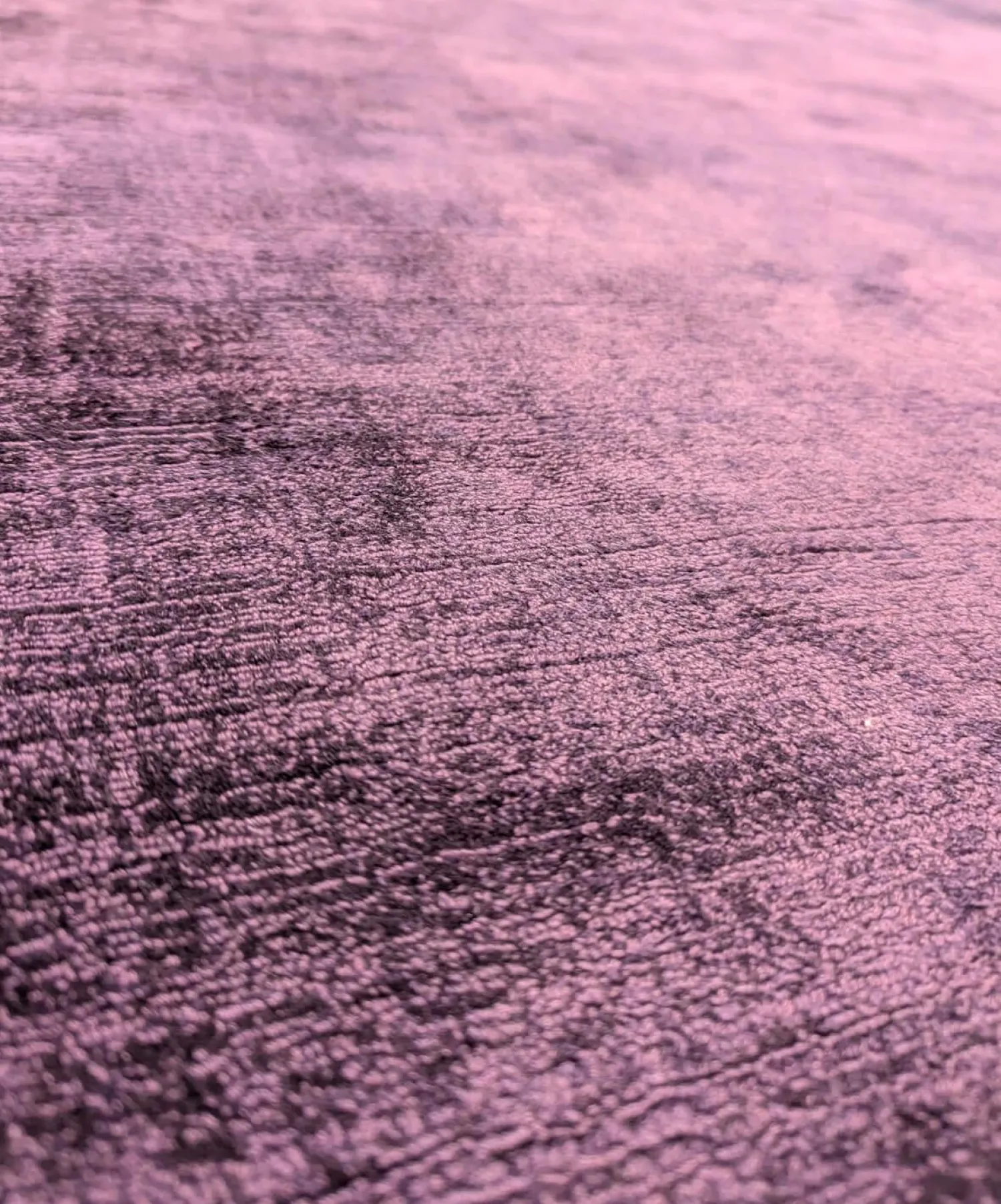 Eigene Herstellung Teppiche|Teppich Vime OP 02 Violett Handtuft Patium