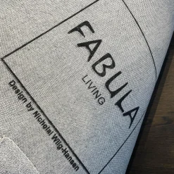 Fabula Living Teppiche|Teppich Vintage Shadow In Grau Blau Tönen