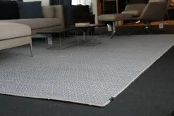 Kymo Teppiche|Teppich Wild Pitch Stoff White & Blue 4226