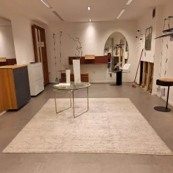 Domaniecki Teppiche|Teppich 220x260 Cut & Loop Naturitas 100 Beige Grau