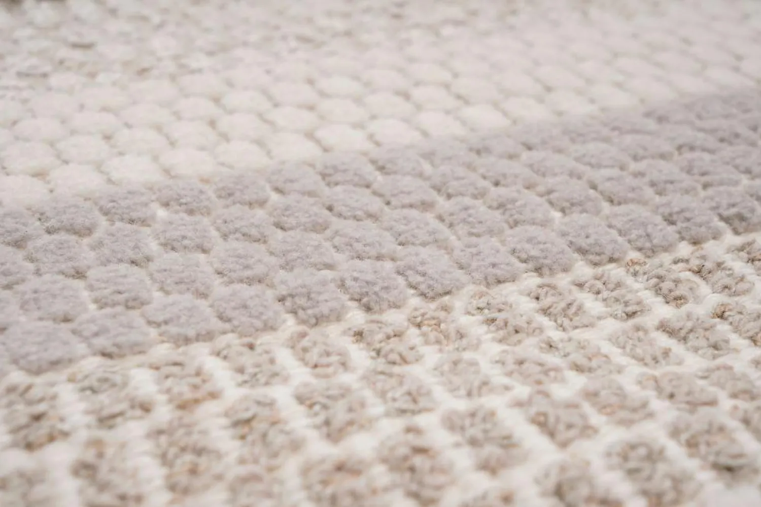 Kasthall Teppiche|Teppich 170x240 Happy Harmony 8001 Beige Creme Wolle mit Leinen Gewoben