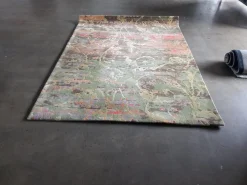 Jab Anstoetz Teppiche|Teppich 240x170 Jungle Schurwolle Bunt Grün Rot Braun Mit Seide