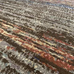 Walter Knoll Teppiche|Teppich 200x300 Legends Of Carpets Kina Wolle Seide Brennnessel Rot Grau Braun 200x300