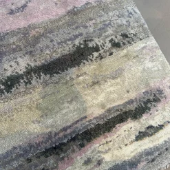 Walter Knoll Teppiche|Teppich 200x300 Legends Of Carpets Yungiyungi Wolle Seide Brennnessel Rosa Grün Grau