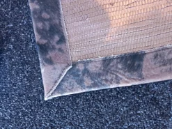 StudioArt Teppiche|Teppich 300x200 Pezzara Perlato Gold Weiß Leder Dunkelbraun