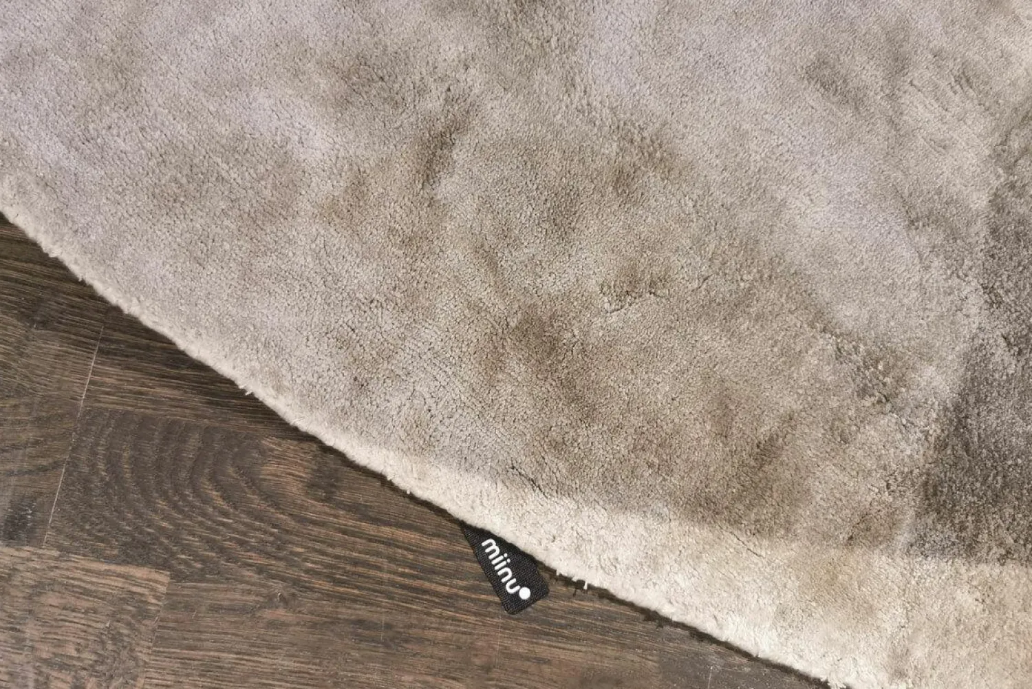 Miinu Teppiche|Teppich 280x280 Solution T Thyme Beige-Grau Tencel Lyocell