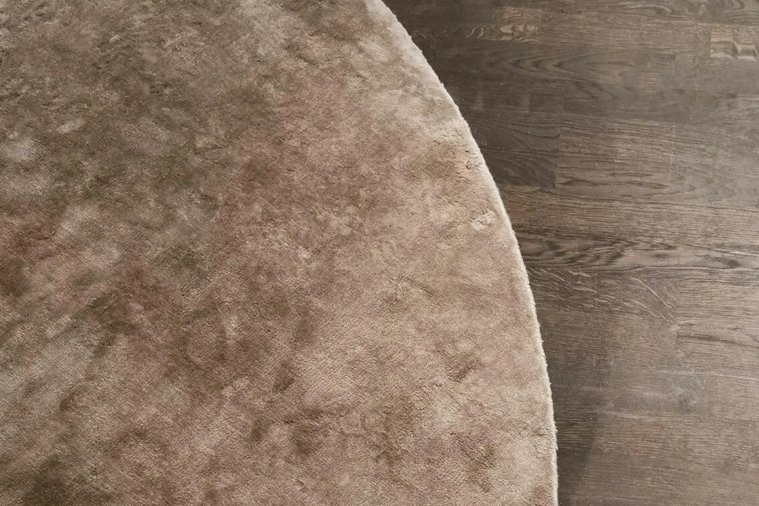 Miinu Teppiche|Teppich 280x280 Solution T Thyme Beige-Grau Tencel Lyocell