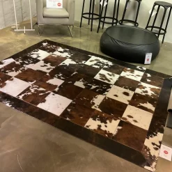 Albrecht Teppiche|Teppich 180x240 Tricolor Kuhfell