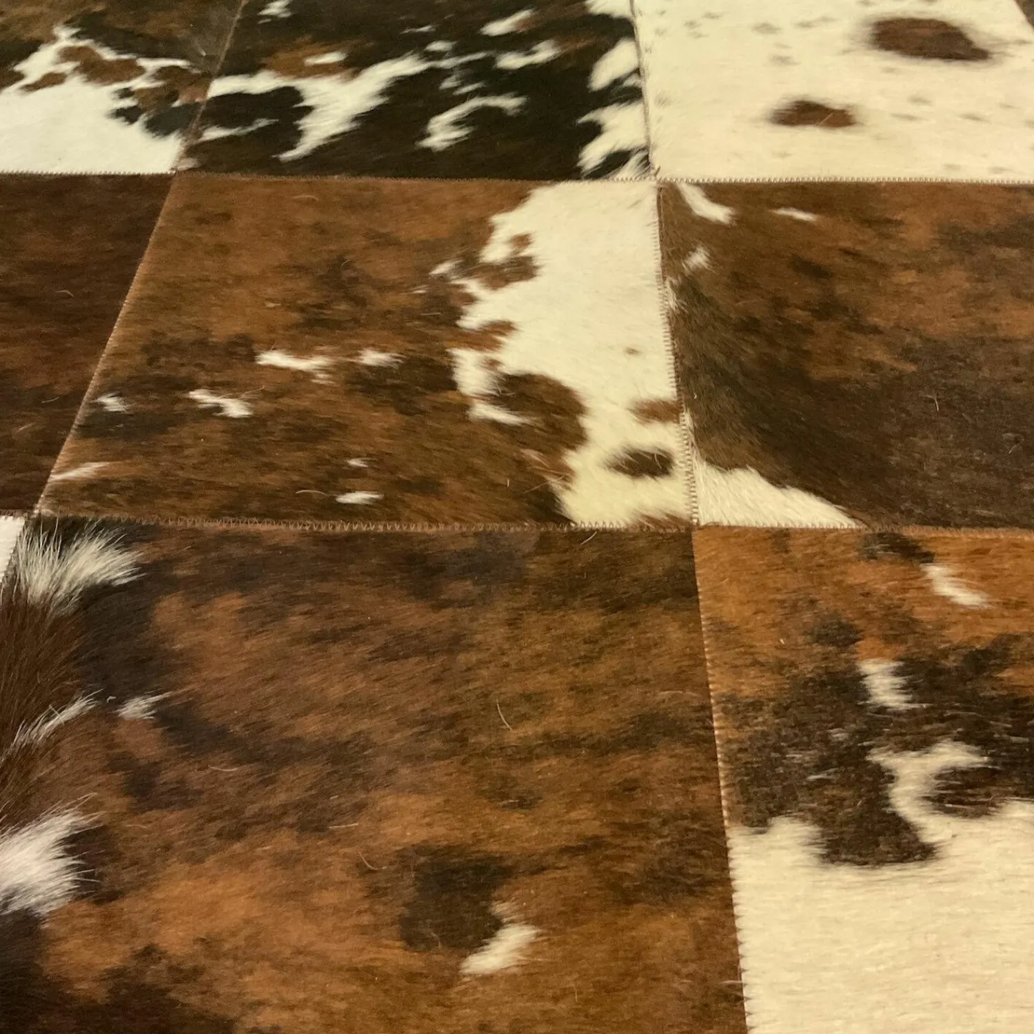 Albrecht Teppiche|Teppich 180x240 Tricolor Kuhfell