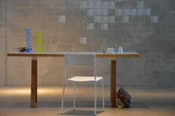 Jan Kurtz Esstische|Tisch Artwork Weiß Eiche mit Laminat