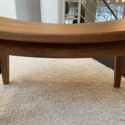 Flexform Beistelltische|Tisch Beistelltisch Kuka Tischplatte Canaletto Holz