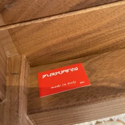 Flexform Beistelltische|Tisch Beistelltisch Kuka Tischplatte Canaletto Holz