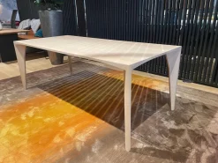 COR Esstische|Tisch Delta Esche Natur Massivholz Geölt Beige Weiß