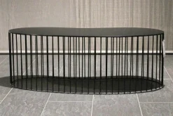 Baxter Beistelltische|Couchtische|Tisch Gibellina Nuda Metall Schwarz