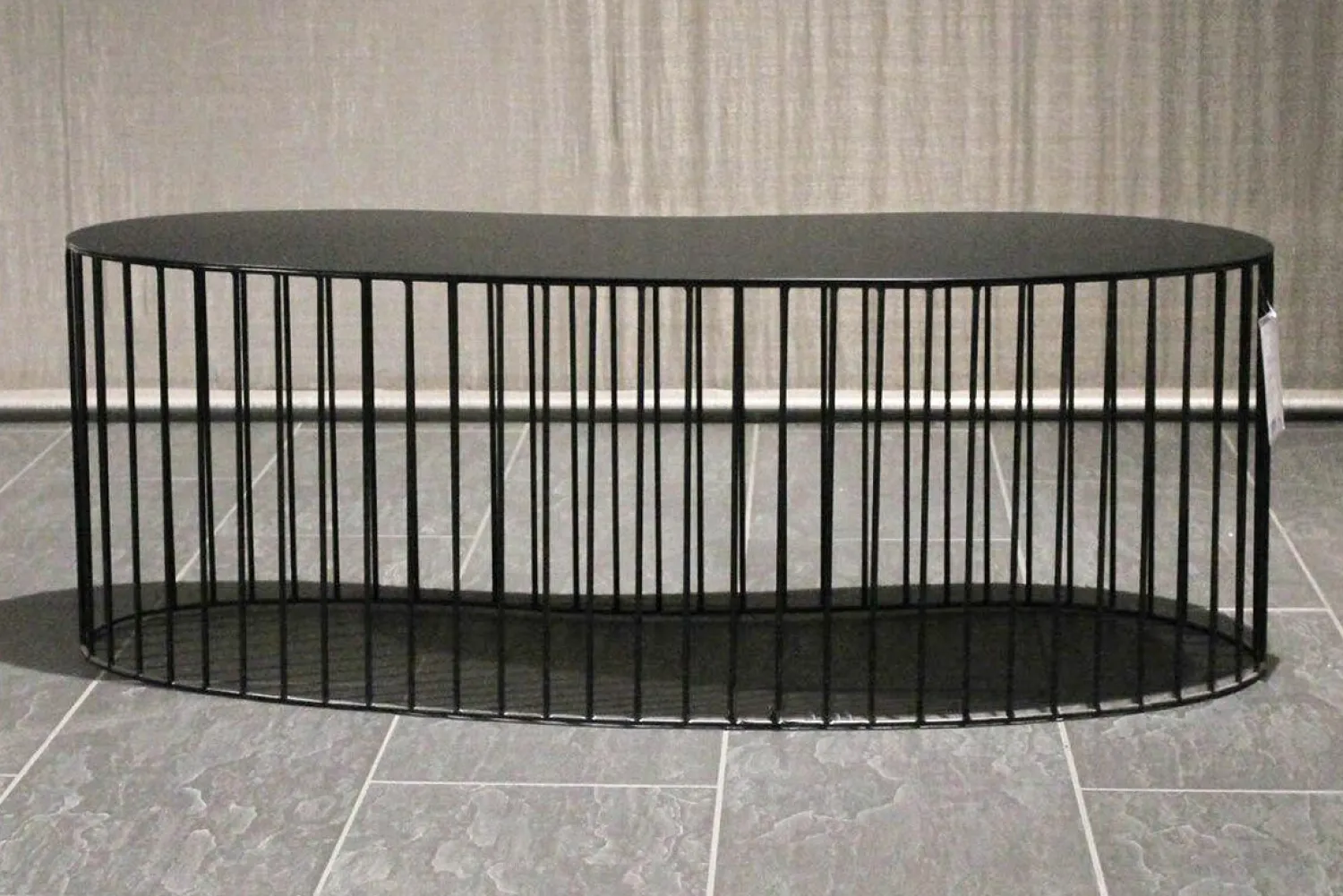 Baxter Beistelltische|Couchtische|Tisch Gibellina Nuda Metall Schwarz