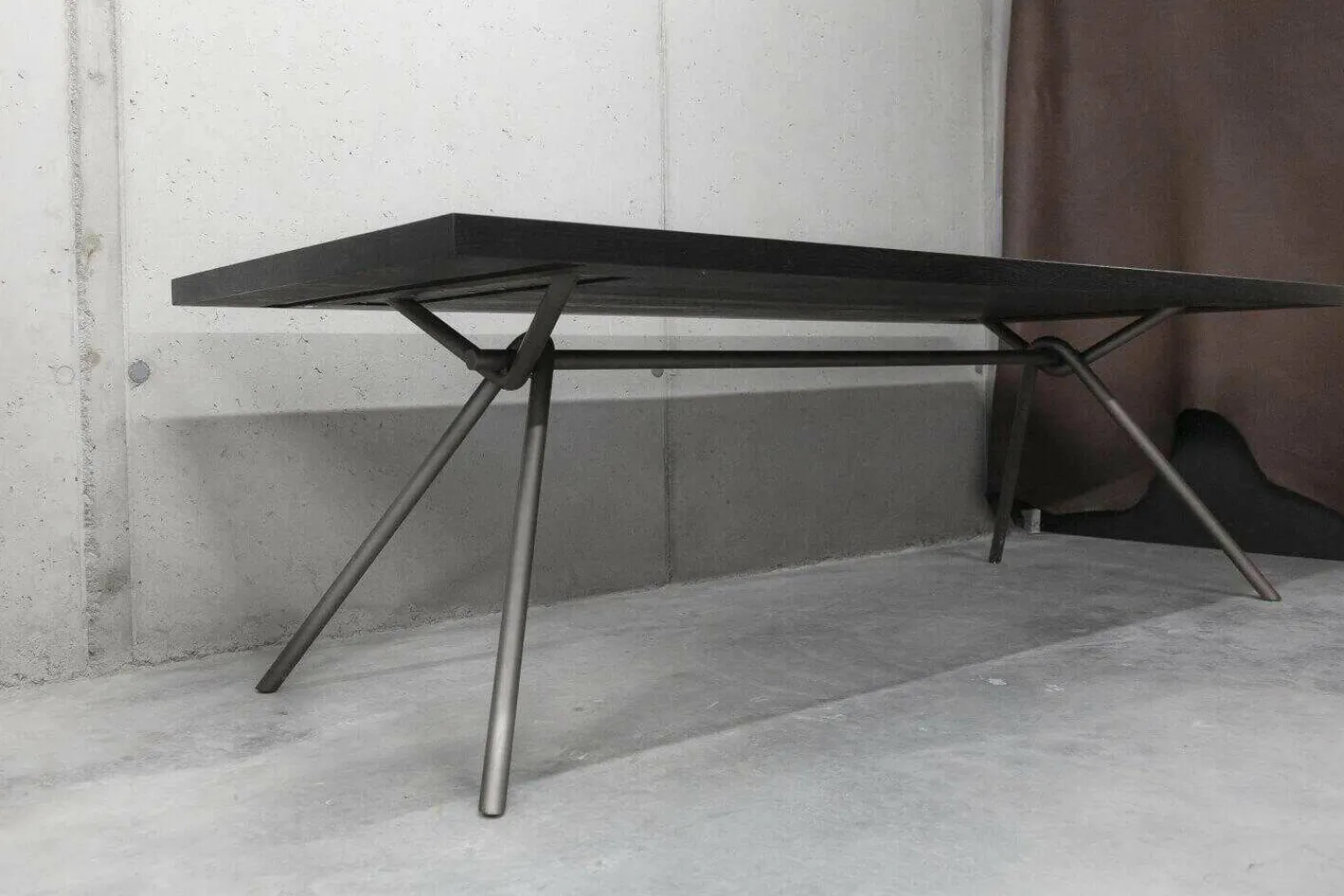 Riva1920 Esstische|Tisch Iron Light Squared Eiche Mit Knoten