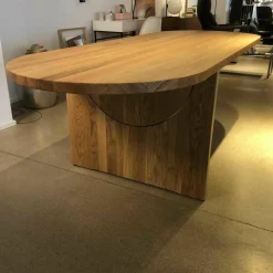 Tecta Esstische|Tisch Lot Eiche Massiv Braun Feststehend