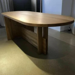 Tecta Esstische|Tisch Lot Eiche Massiv Braun Feststehend