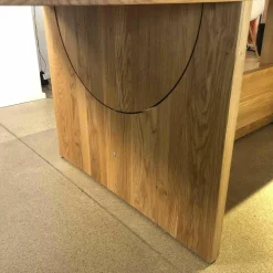 Tecta Esstische|Tisch Lot Eiche Massiv Braun Feststehend