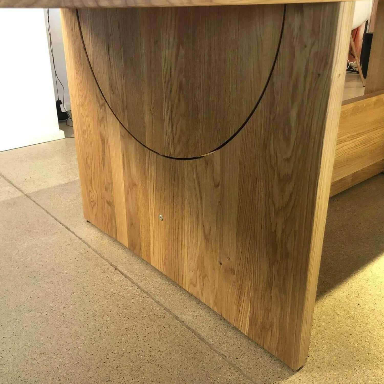 Tecta Esstische|Tisch Lot Eiche Massiv Braun Feststehend