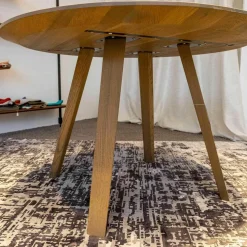 ASCO Esstische|Tisch Maverick Massivholz Eiche H08 Grau Geölt