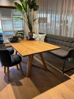 Bielefelder Werkstätten Esstische|Tisch Polo Platte Pure Natural Eiche Massiv Natur Geölt Ohne Stühle Ohne Bank