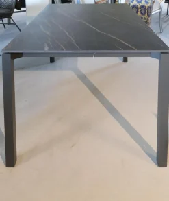 Fischer Möbel Esstische|Tisch Rio Platte Fm-Ceramtop Marrone 87 Gestell Aluminium Anthrazit Pulverbeschichtet