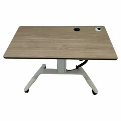 Actiu Schreibtische & Sekretäre|Tisch Talent 500 Malamin Eiche Gestell Weiß Klappbar auf Rollen