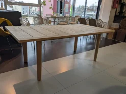 DEDON Gartentische|Tisch Tibbo Outdoor Massivholz Teak 205 Geölt