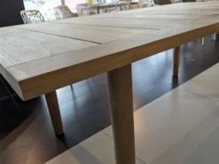 DEDON Gartentische|Tisch Tibbo Outdoor Massivholz Teak 205 Geölt