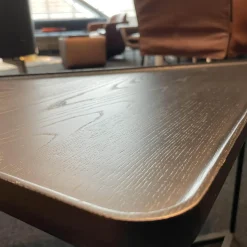 Cassina Beistelltische|Tisch Torei Platte Holz Gestell Schwarz