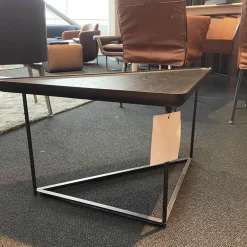 Cassina Beistelltische|Tisch Torei Platte Holz Gestell Schwarz