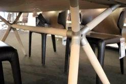 Zoom by Mobimex Esstische|Tisch X2 Esche Ohne Braunkern Brettverleimt Natur Geseift