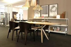 Zoom by Mobimex Esstische|Tisch X2 Esche Ohne Braunkern Brettverleimt Natur Geseift