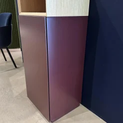 Kettnaker Kommoden & Sideboards|Türenkommode Alea Eiche Matt Lack Matt Beere Violett