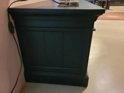 Hofstede Raanhuis Bänke|TV-Bank Veluwe Eiche Massiv Schwarz