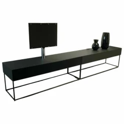 Kettnaker Wohnwände & Tv-Lowboards|TV-Board Soma Lack Fenix Schwarz mit Soundmodul