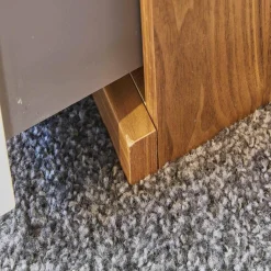 Planos Wohnwände & Tv-Lowboards|TV-Unterteil Finale Korpus Nussbaum Nova Front Hochglanz Lack Weiß