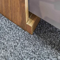 Planos Wohnwände & Tv-Lowboards|TV-Unterteil Finale Korpus Nussbaum Nova Front Hochglanz Lack Weiß