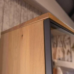 Wimmer Vitrinen & Highboards|Vitrine LS004419 FILIA FIL-154525 Rustikale Asteiche Bianco