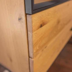 Wimmer Vitrinen & Highboards|Vitrine LS004419 FILIA FIL-154525 Rustikale Asteiche Bianco