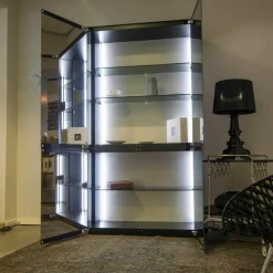 Kettnaker Vitrinen & Highboards|Vitrine Modular Soma Spiegelglas Beleuchtet
