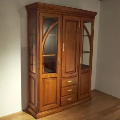 Form Exclusiv Vitrinen & Highboards|Vitrine Poesie Wildkirsche Poliert Mit Glaselementen