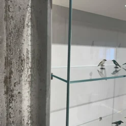 Kettnaker Vitrinen & Highboards|Vitrine Soma Innen Lack Weiß Türen Glas Klar Außen Glas Weiß Glänzend